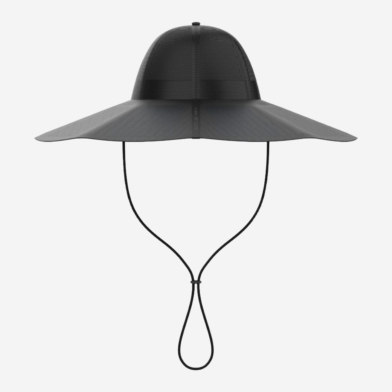 Ecoflow - Chapeau Solaire Ecoflow, Recharge Vos Appareils En Marchant - Randonnée - Panneau Solaire - Noir - No Size - Decathlon