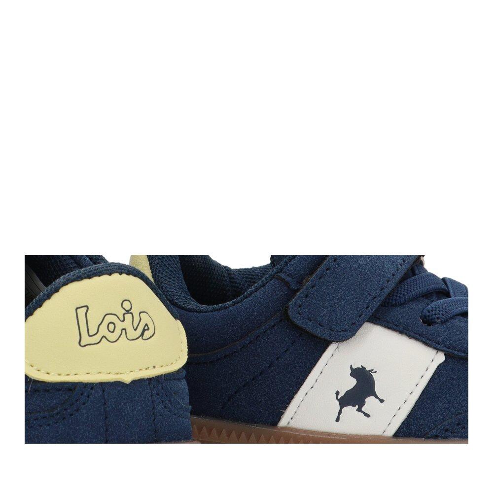 Zapatillas Lois Niño 46256 Azul Marino Cierre Adherente 6/6