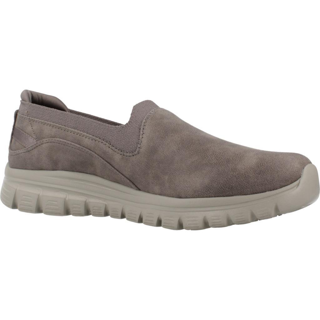 Baskets Skechers Modèle Graceful - Leaning I Couleur Gris 5/5