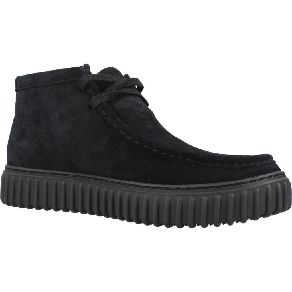 Botas Clarks Modelo Torhill Hi Cor Preto 5/5