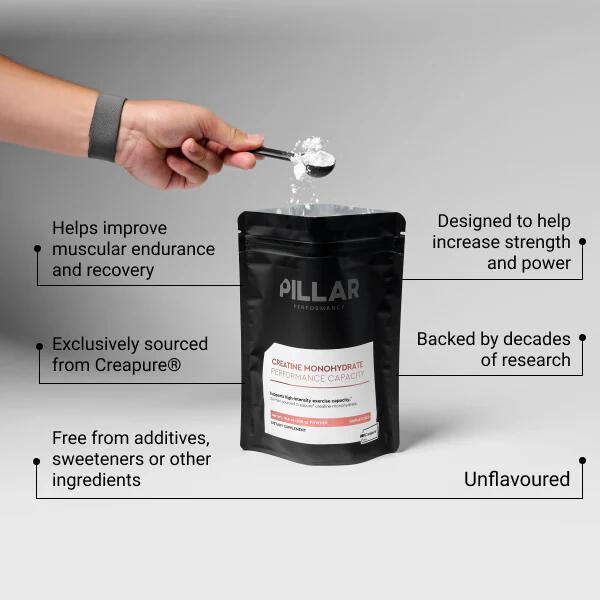 PILLAR CREATINE MONOHYDRATE 300g 2/4