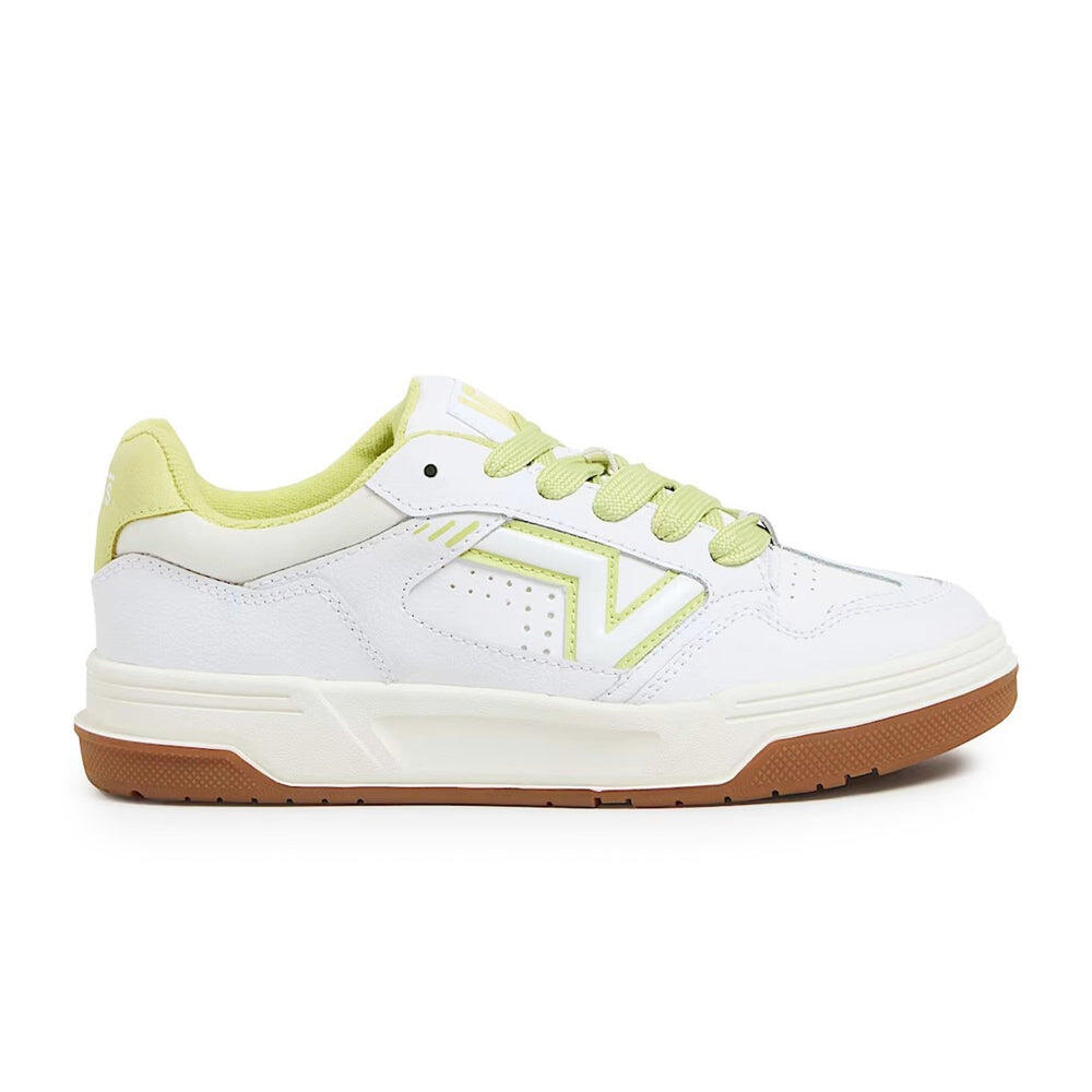 Sneakers Donna Vintage Leather Lime 1/6