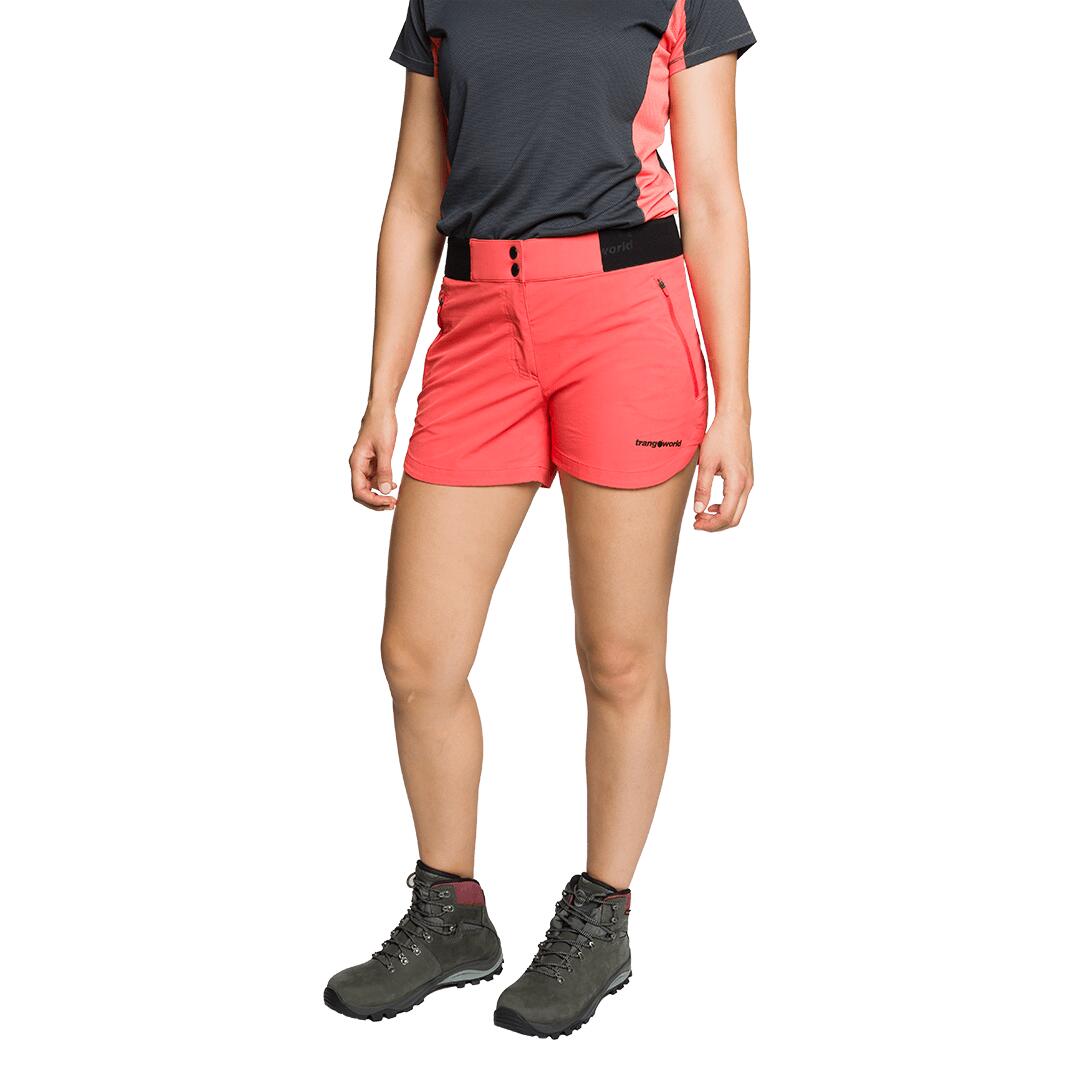 Pantalones cortos para Mujer Trangoworld Stora Rojo 2/5