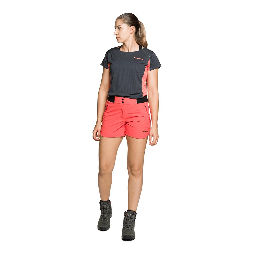 Pantalones cortos para Mujer Trangoworld Stora Rojo 5/5