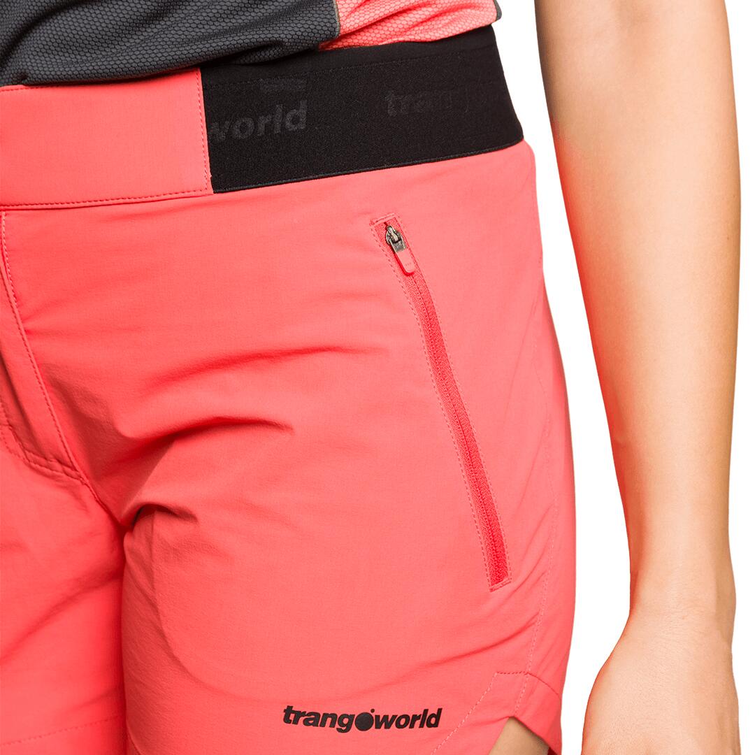Pantalones cortos para Mujer Trangoworld Stora Rojo 4/5