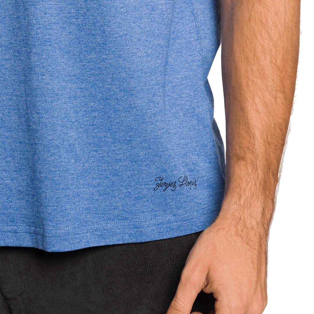 Camiseta para Hombre Trangoworld Nubes Azul 4/5