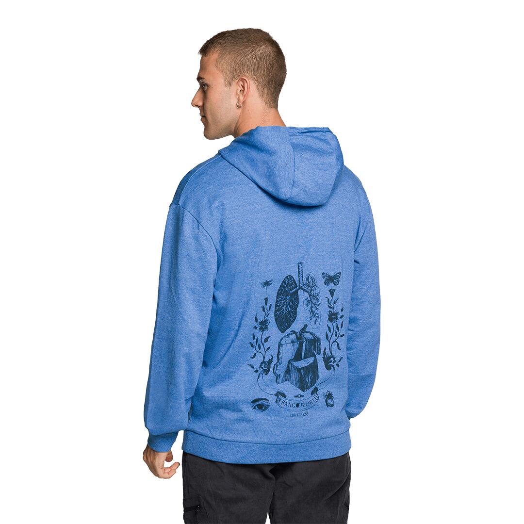 Sudadera para Hombre Trangoworld Fauna Azul 3/6
