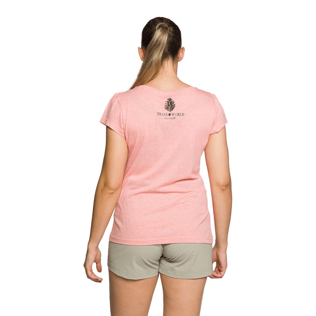 Camiseta para Mujer Trangoworld Viento wm Naranja 2/3