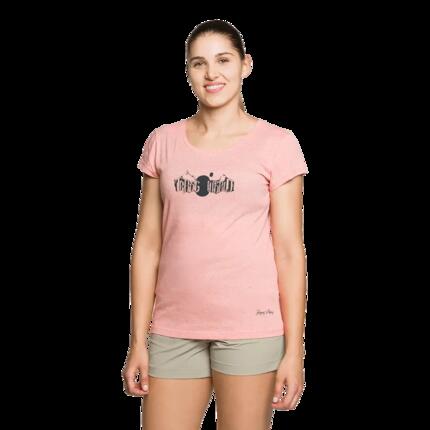 Camiseta para Mujer Trangoworld Viento wm Naranja