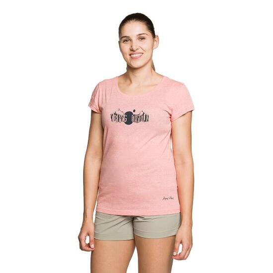 Camiseta para Mujer Trangoworld Viento wm Naranja