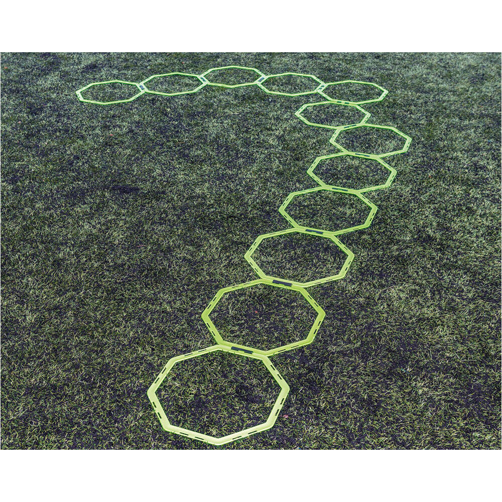 12 PACK Octa-Hoop Agility Rings - Football Rugby Speed & Footwork ...