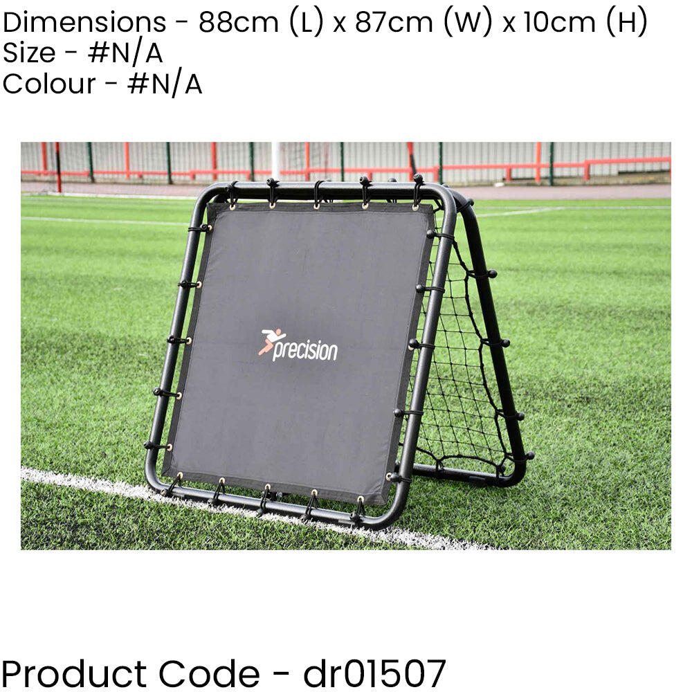 GYMAX 2 In 1 Football Rebounder Net, Portable Soccer Trainer Equipment - View #9