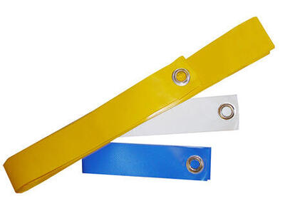 Softee equipment afbakingsband set voor beachhandbal wit/blauw