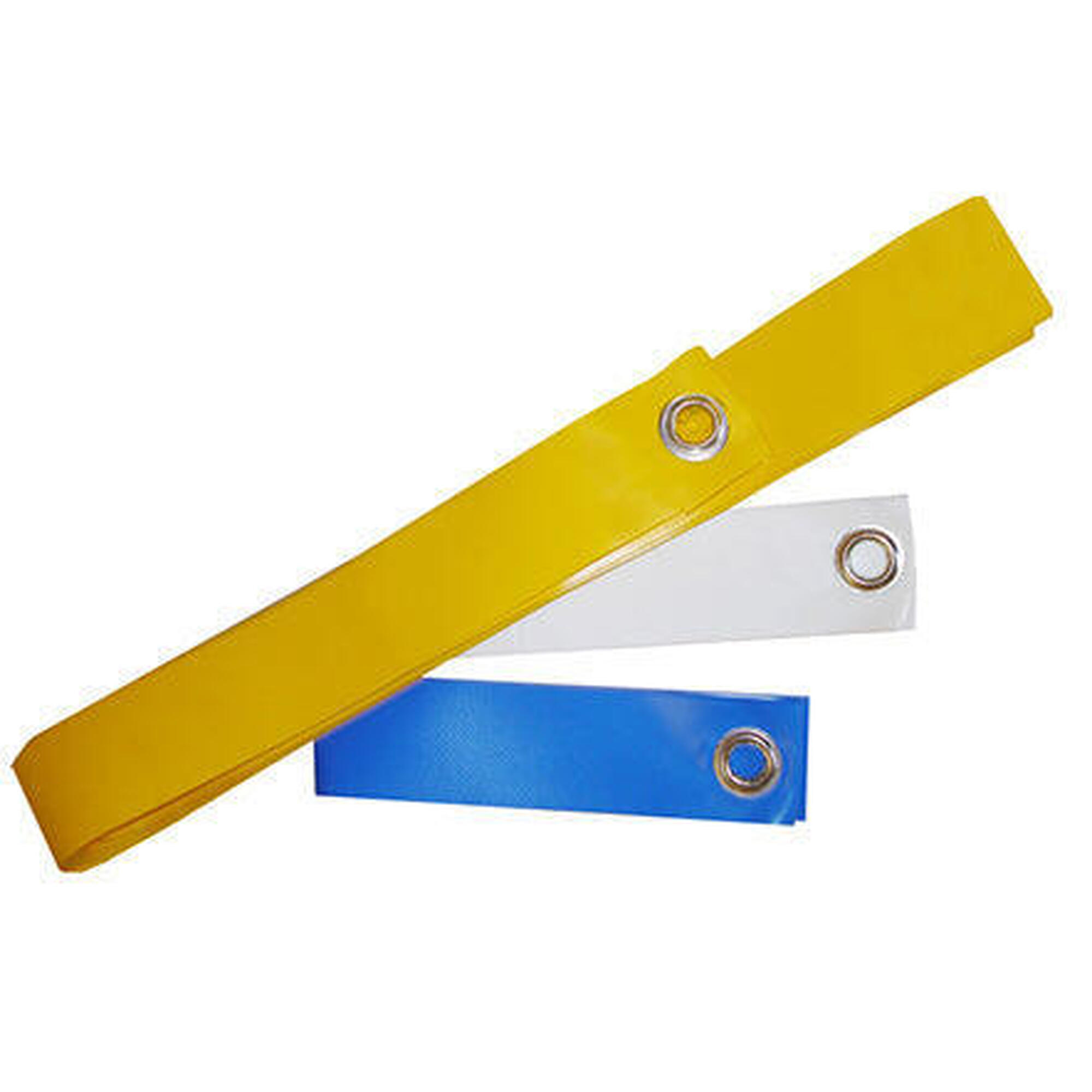 Zestaw opasek ograniczających do boiska do piłki ręcznej plażowej Multicolor