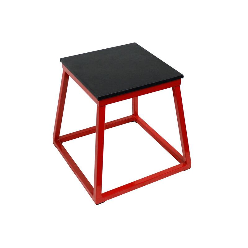 Set cutii pliometrice 3 piese oţel cu covoraşe antiderapante