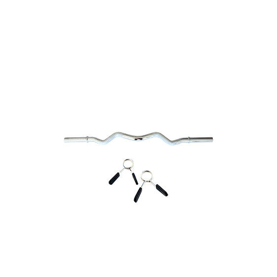 Barre de musculation avec fixations Softee 2/2