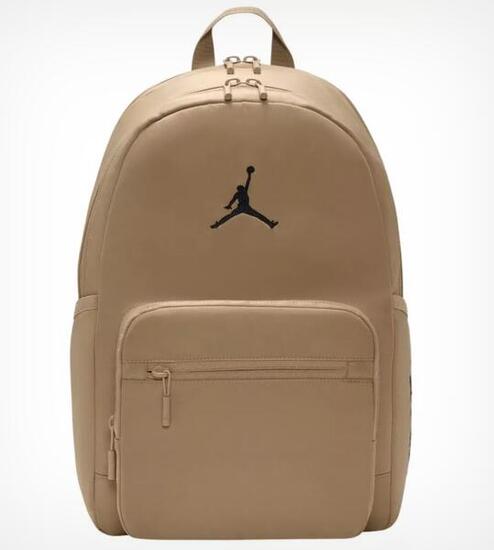 Plecak szkolny sportowy Air Jordan Jam MVP Backpack Beżowy MA9033-J34