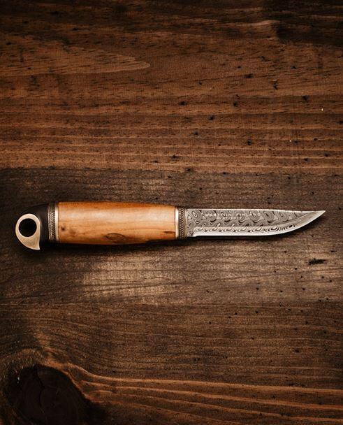 Nóż fiński Eagle Damascus 557012W 3/7