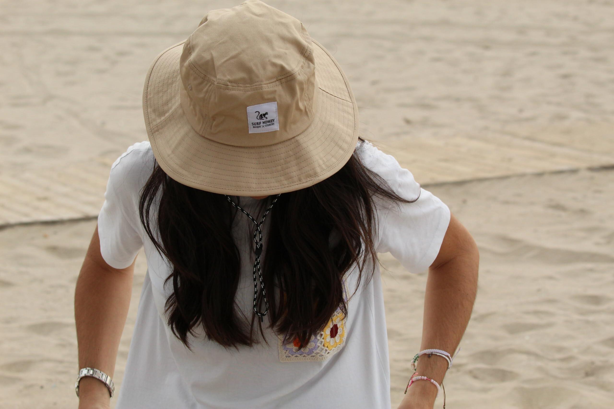 Chapeau de randonnée et trekking – coton – adulte – taille unique (Beige) 7/7