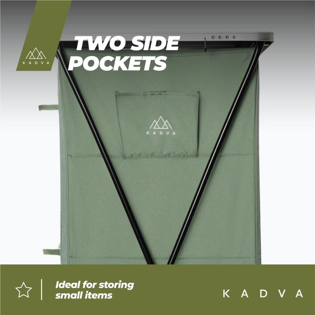 Armário de viagem KADVA CAMPshelf 24 6/7