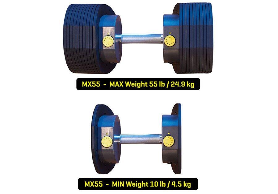 IRON MASTER SET MANUBRI REGOLABILI DA 4,5 A 24 (incluso rack-aste-pesi) 2/7