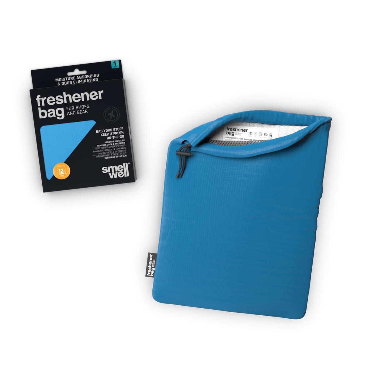 SMELLWELL Freshener Bag L Peacock Blue - Sac désodorisant 12L (33 x 42.5 cm) 4/4