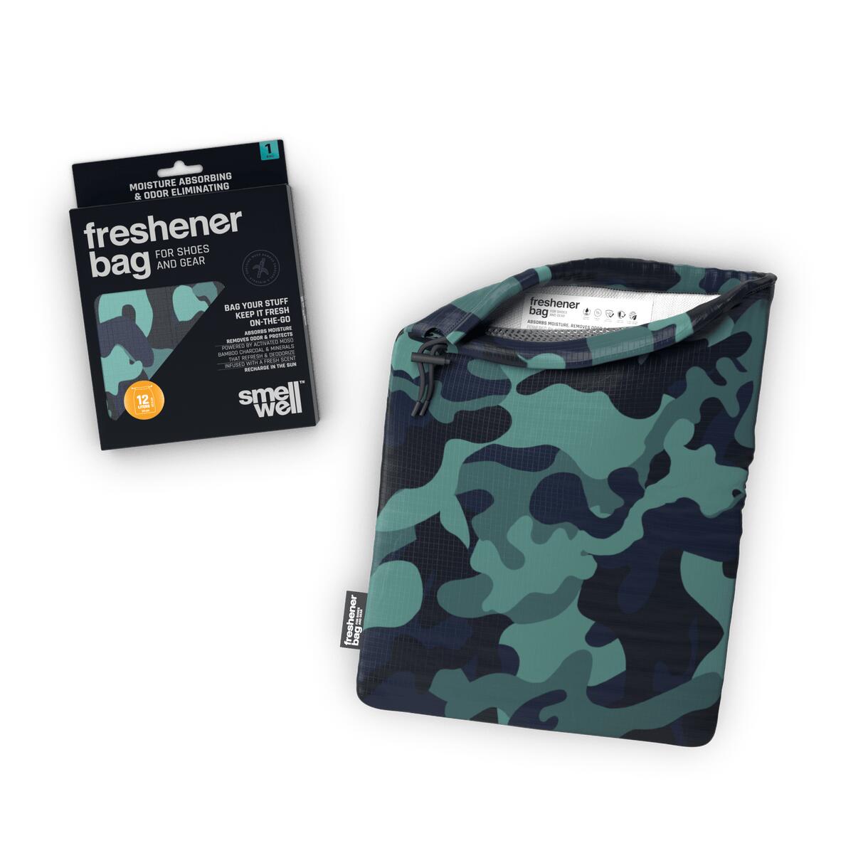SmellWell Freshener Bag L Camo Green - Sac désodorisant 12L (33x42.5 cm) 4/4