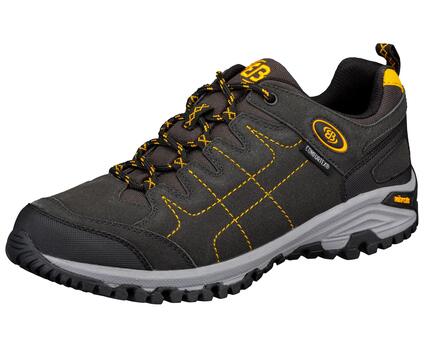 Herren - Wandern - Schuhe - wasserdicht, Vibram - Mount Shasta - grau/gelb