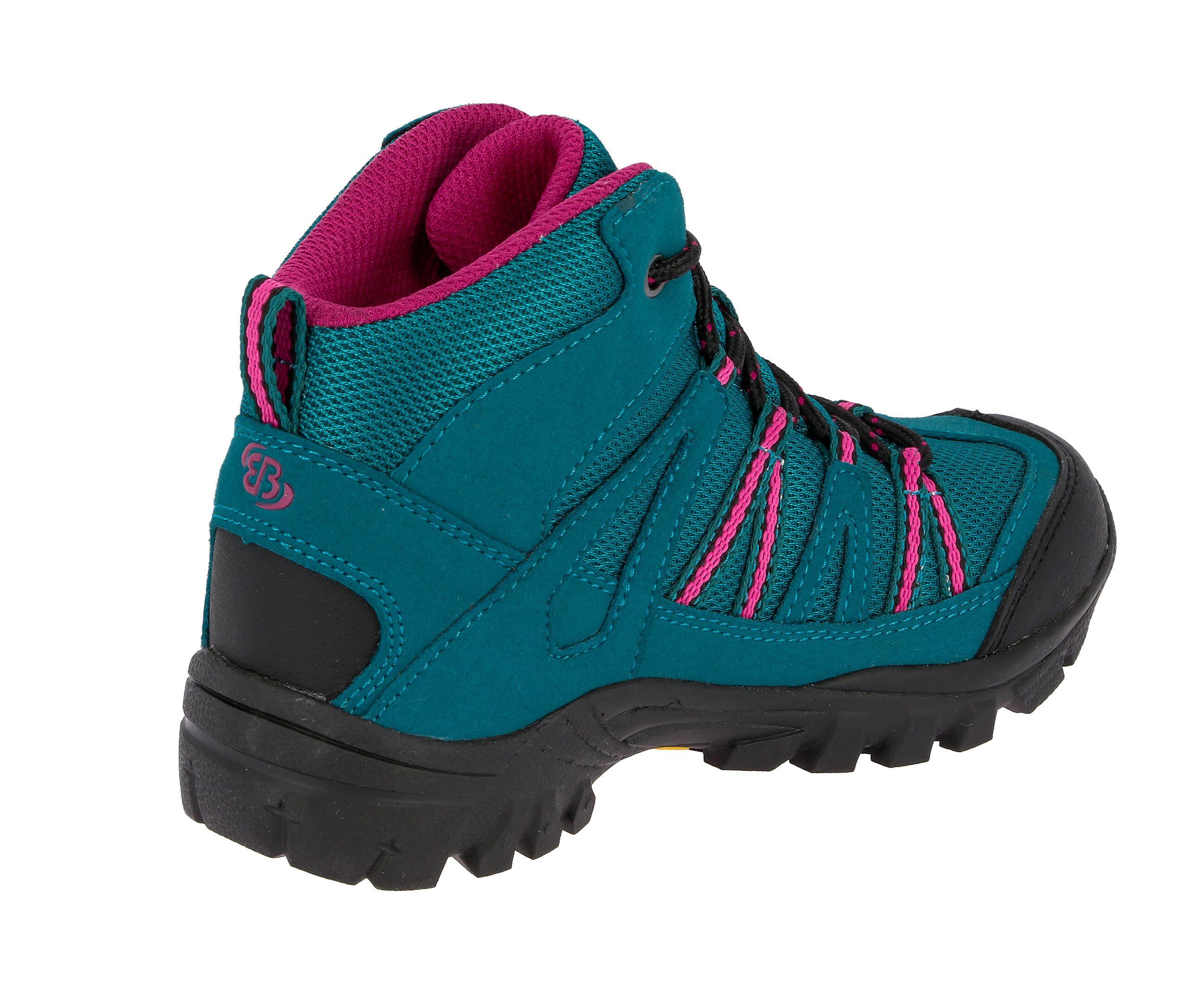 Brütting Ohio High Girls' Waterproof Nylon Hiking Shoe 4/5