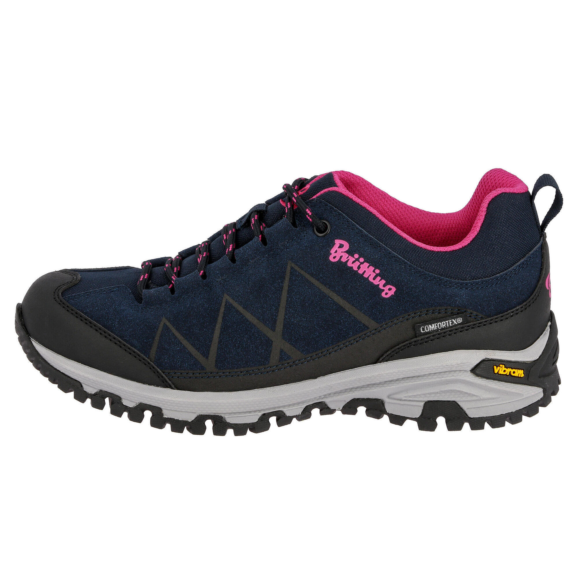 Brütting - Chaussure De Marche Imperméable Et Respirant Laçage Femmes Brütting Kansas - Chaussures De Sport - Bleu - 38 - Decathlon