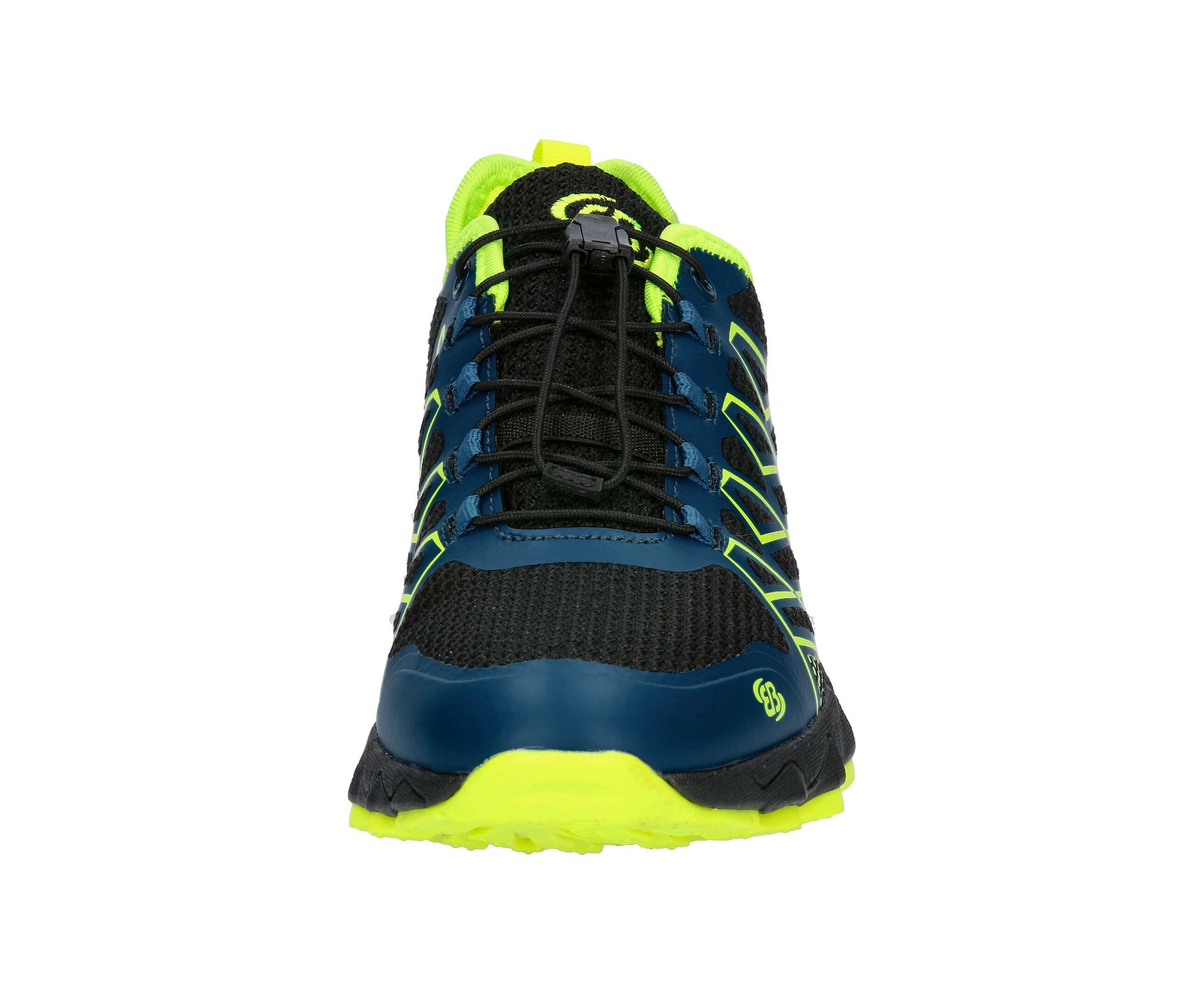 Brütting Mission Men's Hiking Shoe blue waterproof nylon 3/5