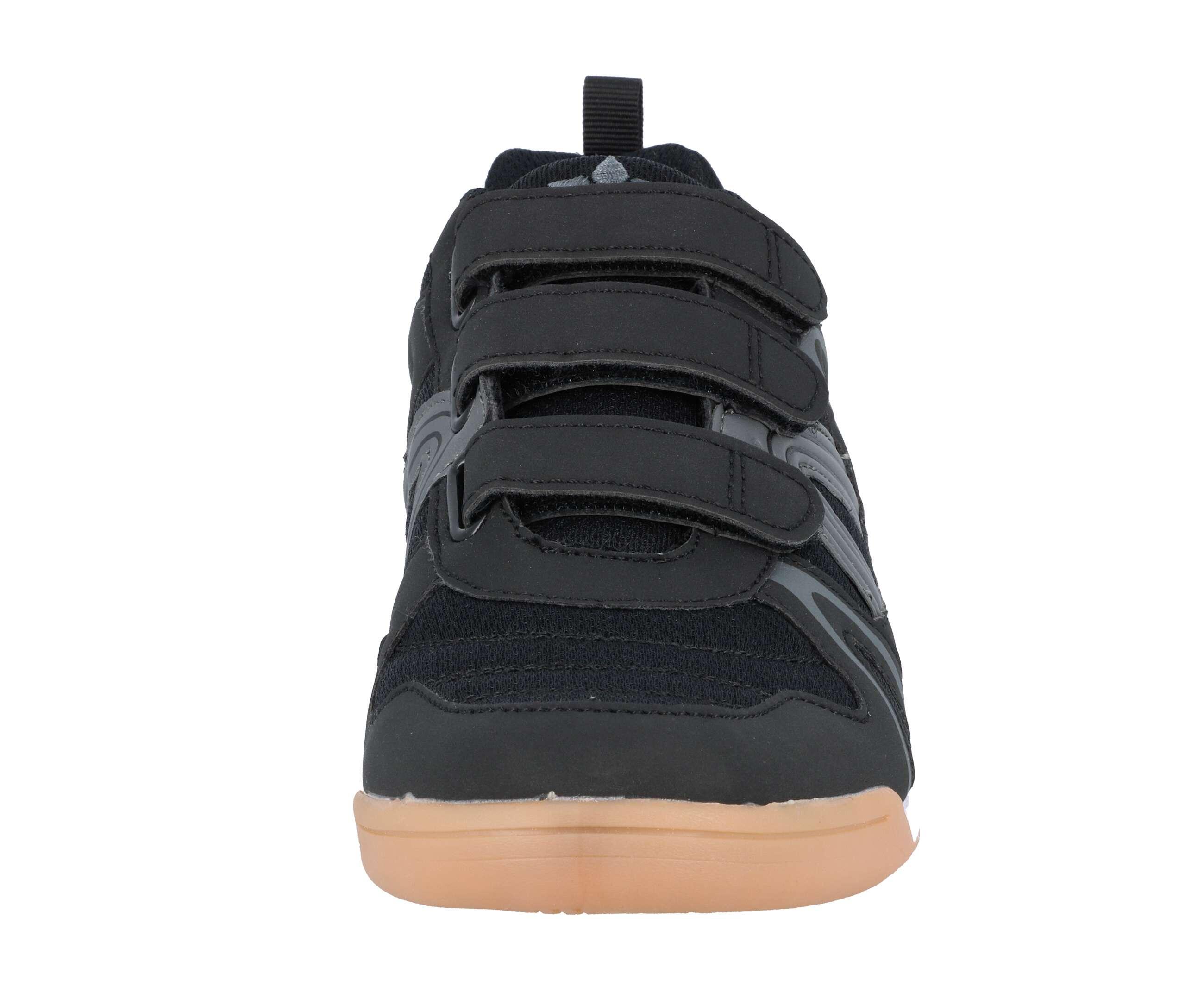 LICO Fit Indoor V Men's Indoor Shoe black, velcro, nylon mesh 3/5