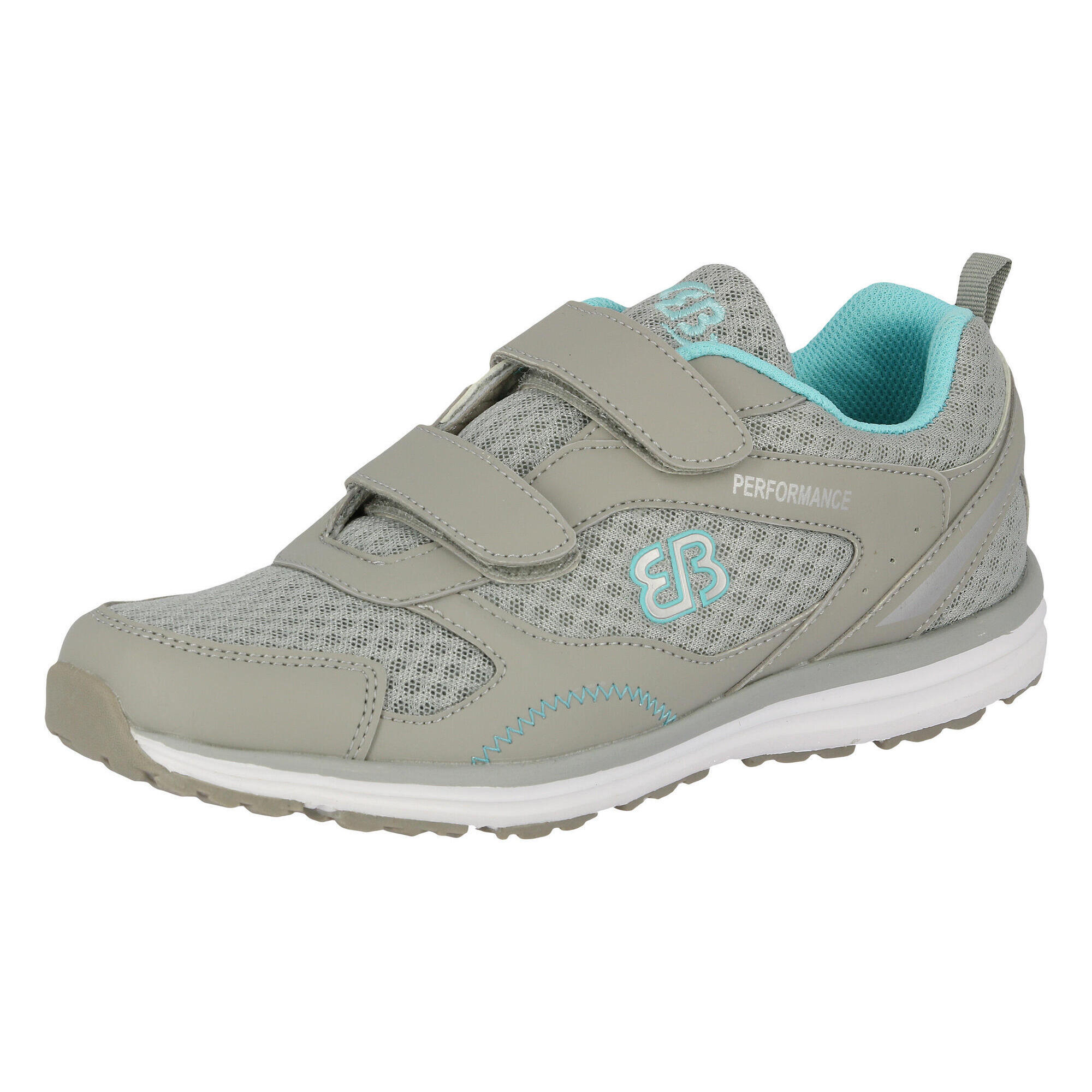 Brütting - Chaussure De Randonnée Fermeture Velcro Femmes Brütting Performance V - Chaussures De Sport - Gris - 40 - Decathlon