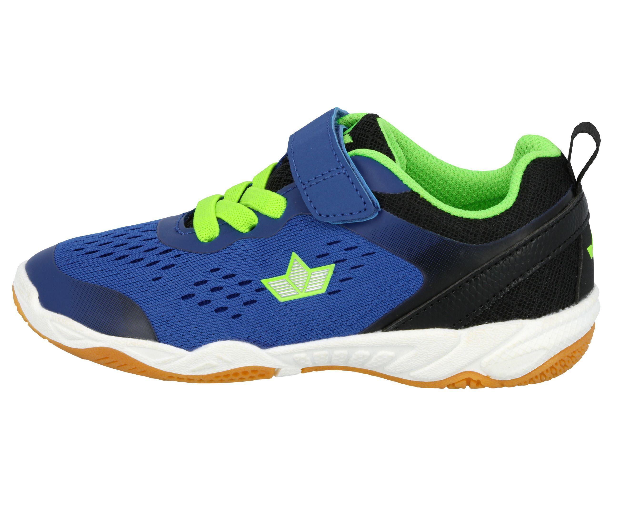 LICO Leander Boys Outdoor Running Shoe, Marine Black Lemon