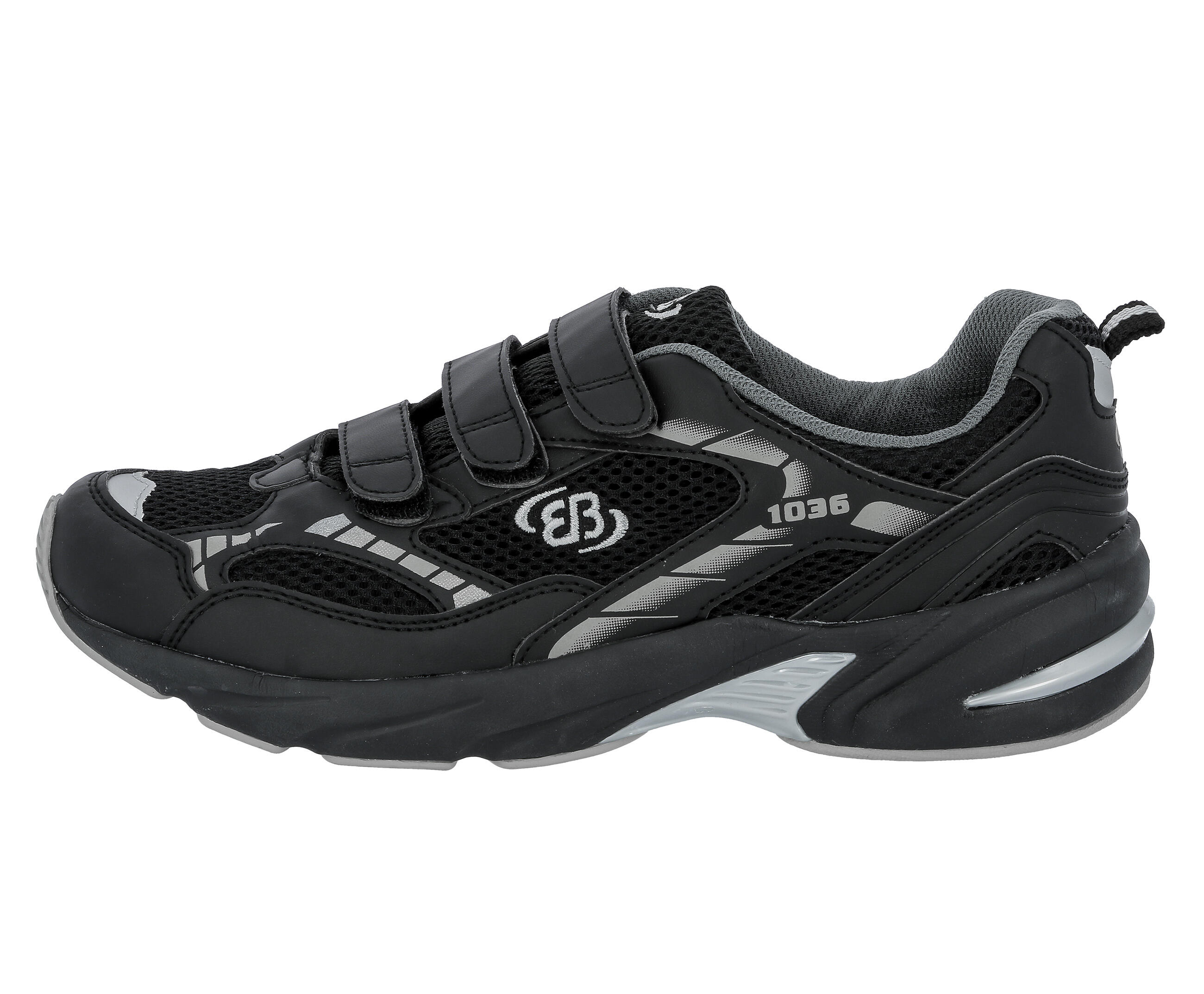 BRÜTTING Brütting Force V Men's Hiking Shoe Nylon Velcro Black