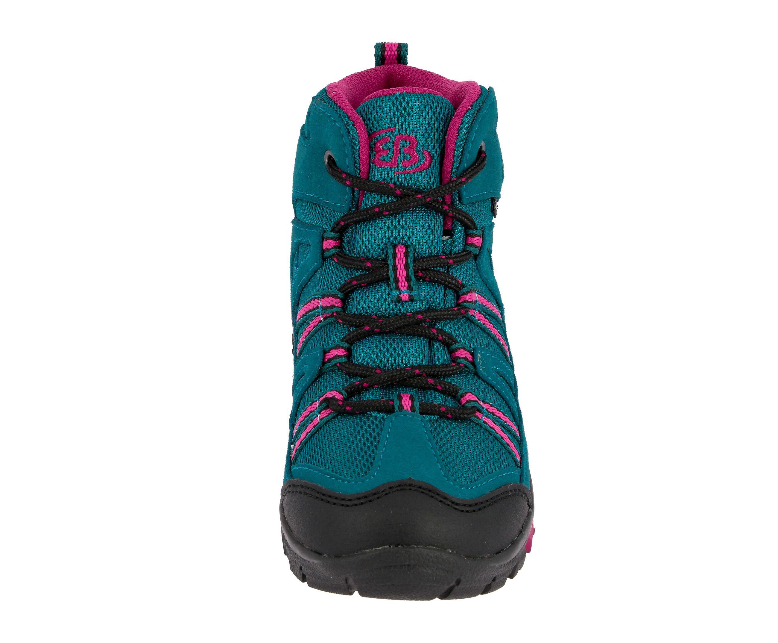Brütting Ohio High Girls' Waterproof Nylon Hiking Shoe 3/5