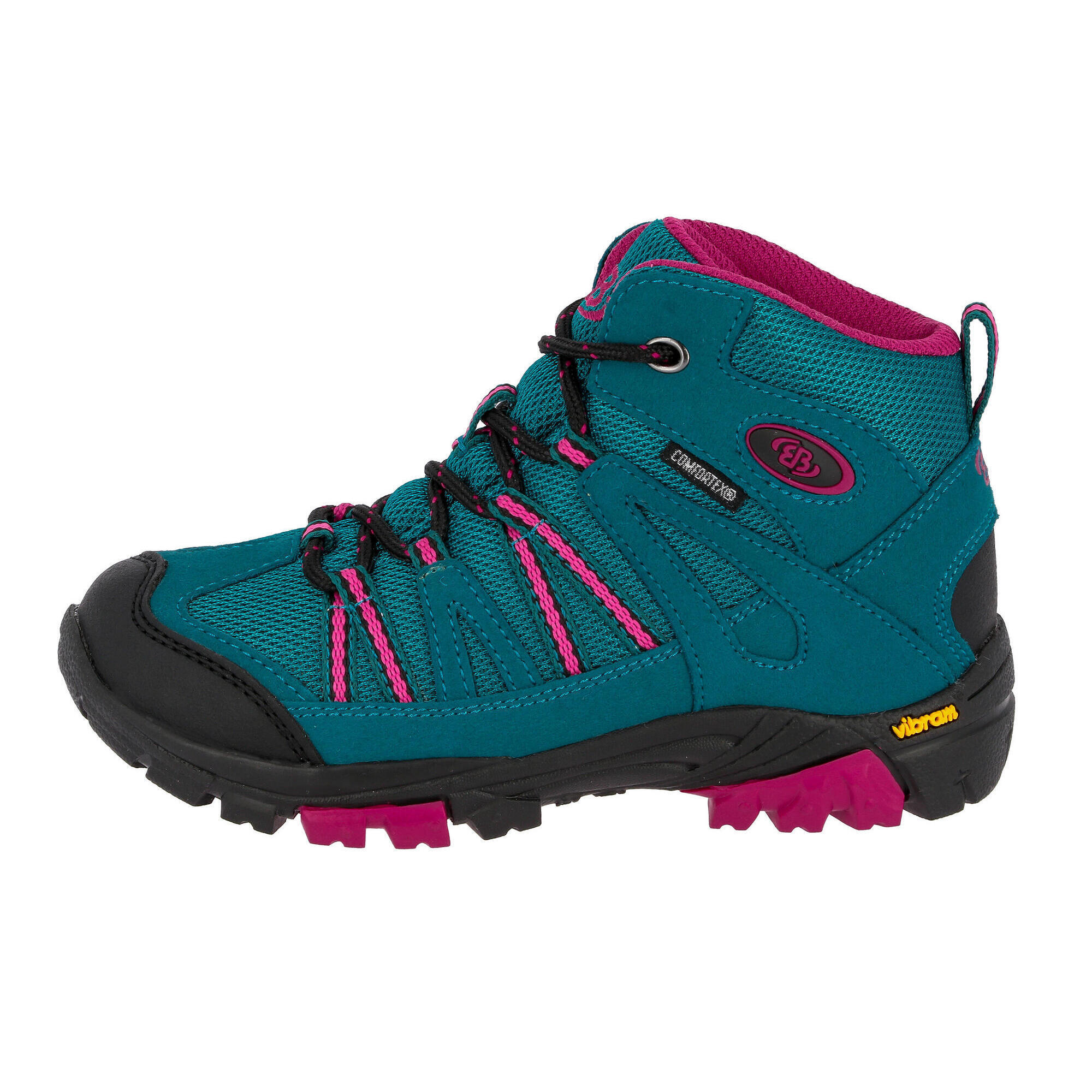 Brütting - Chaussure De Randonnée Imperméable Et Respirant Laçage Filles Brütting Ohio High - Chaussures De Sport - Bleu - 28 - Decathlon