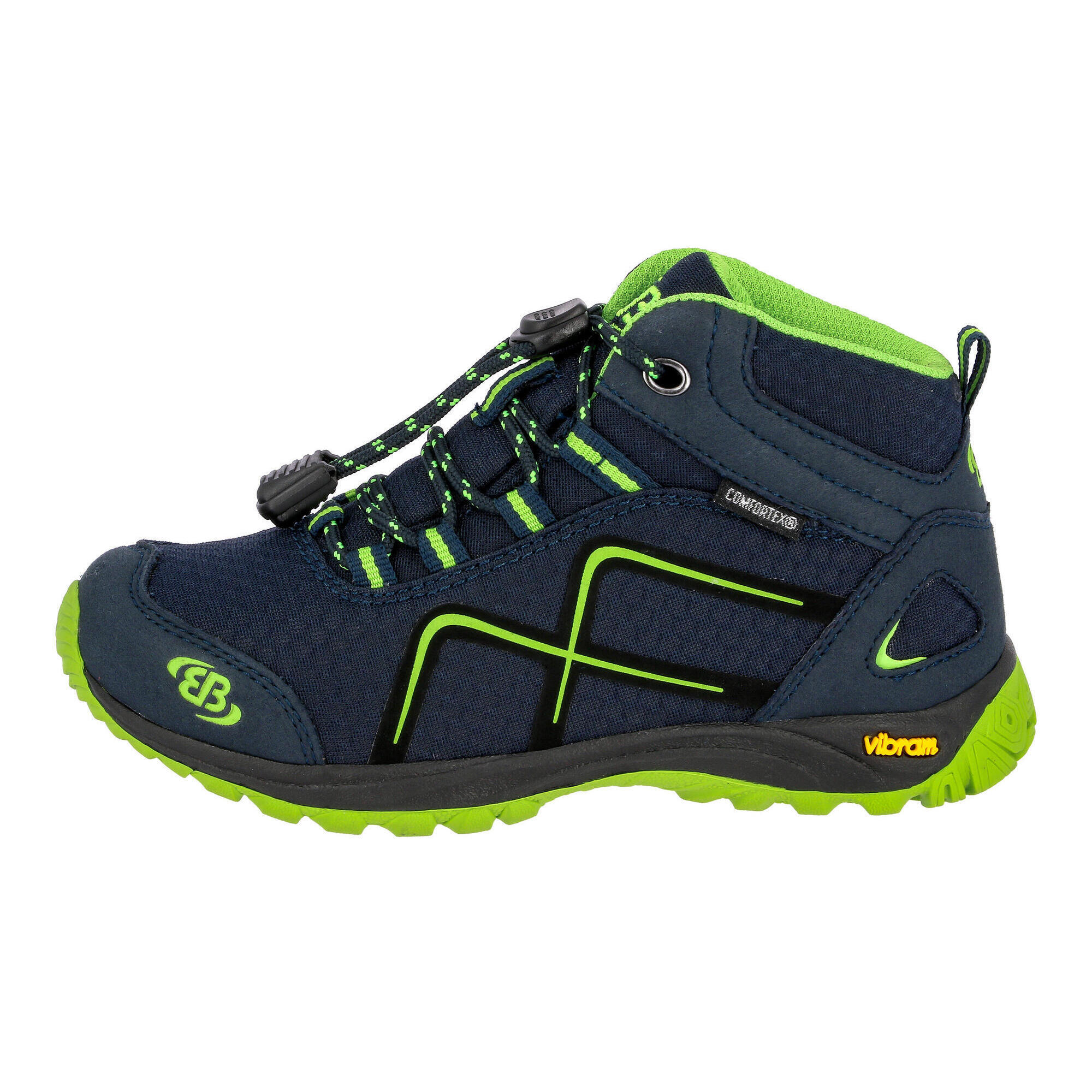 Brütting - Chaussure De Randonnée Imperméable Et Respirant Garçons Brütting Guide High - Chaussures De Sport - Bleu - 34 - Decathlon