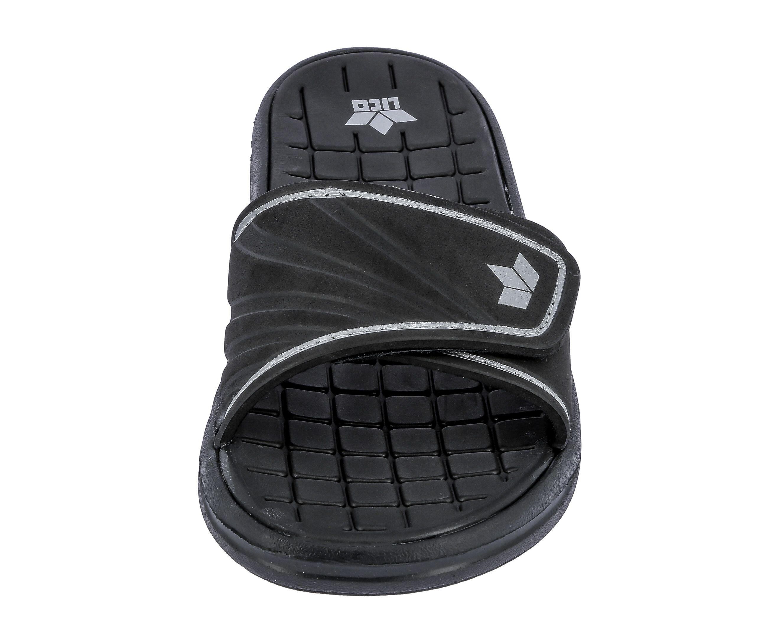 LICO Barracuda V Men's Beach Sandal black velcro synthetic 3/5