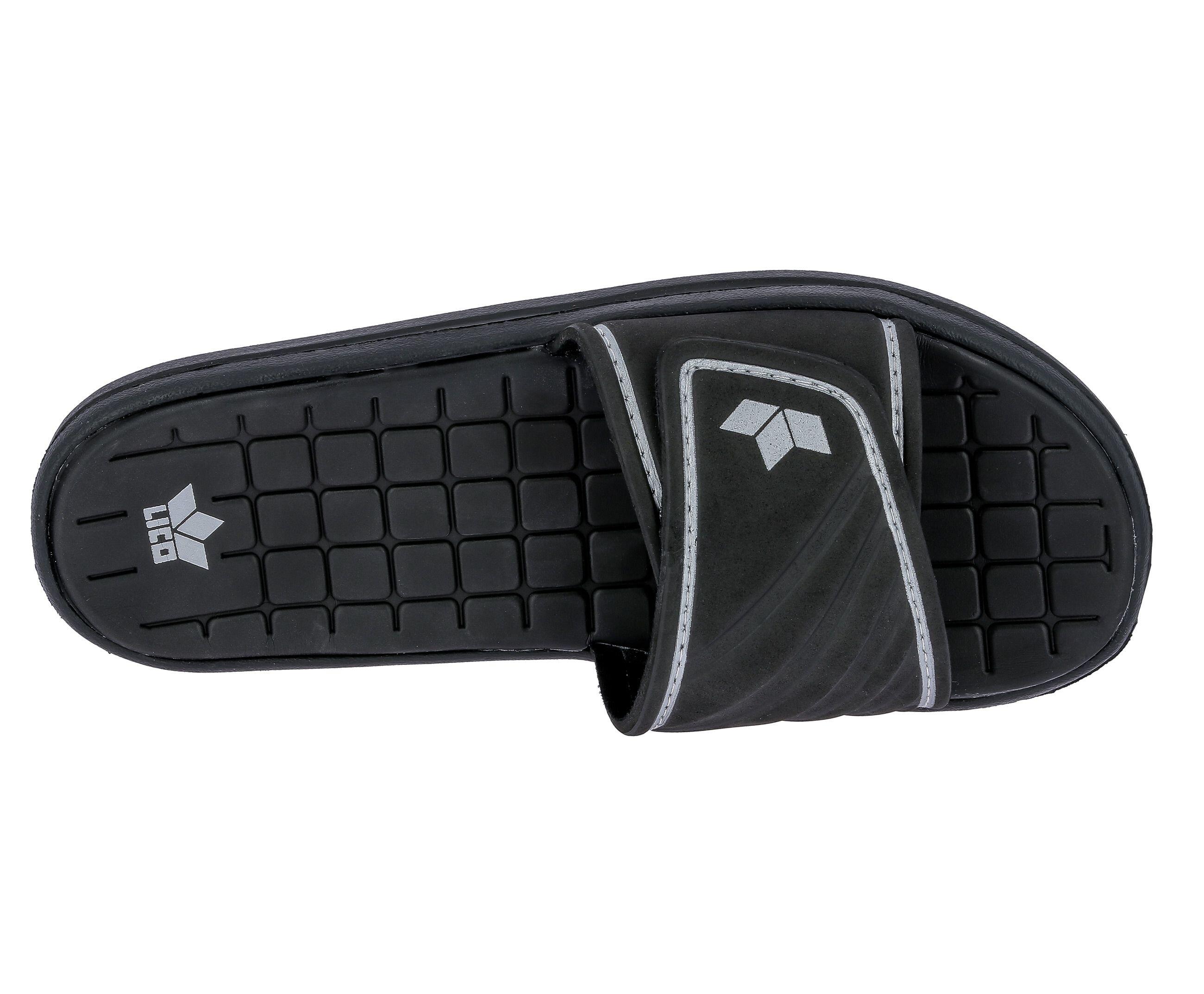 LICO Barracuda V Men's Beach Sandal black velcro synthetic 5/5