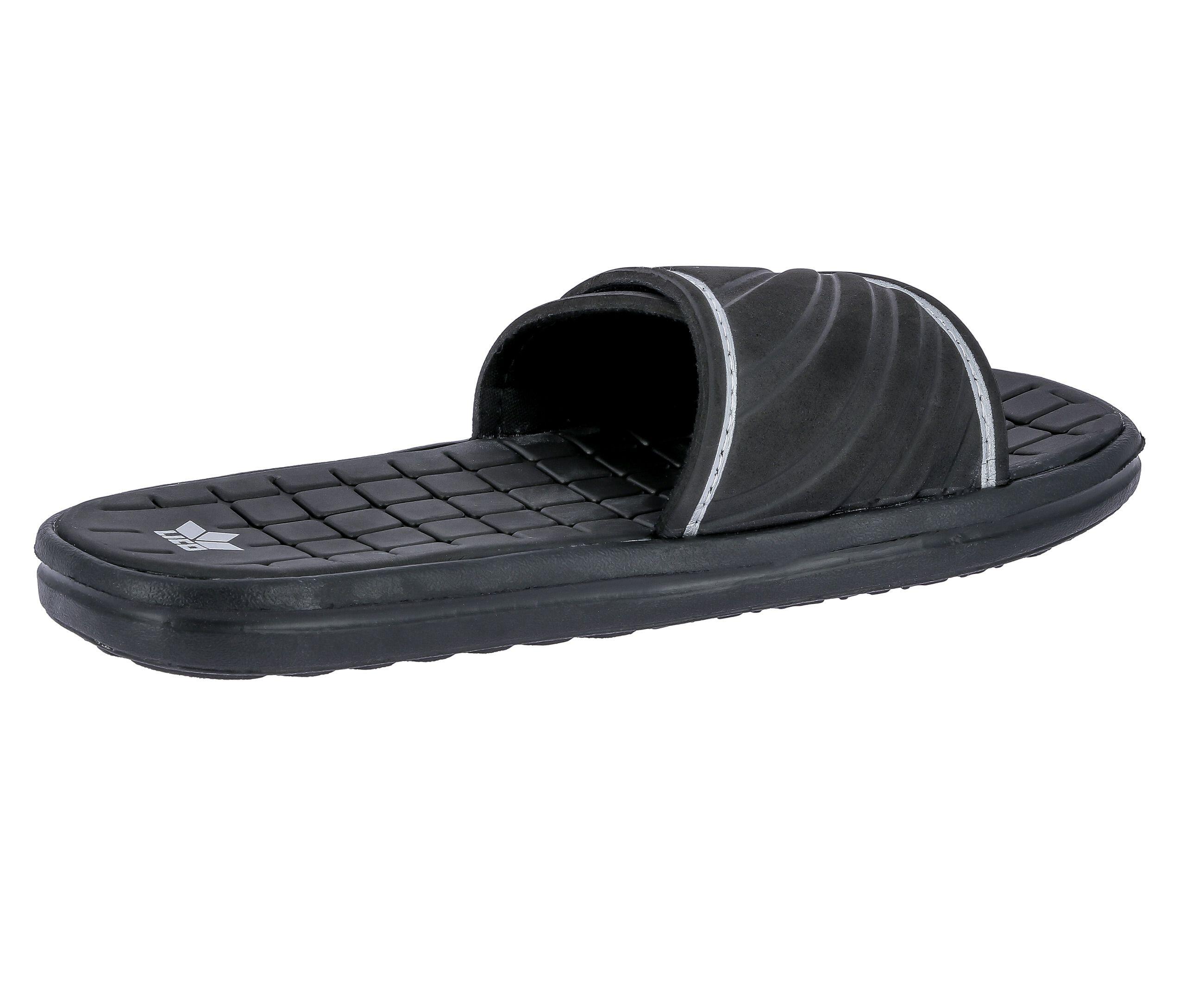 LICO Barracuda V Men's Beach Sandal black velcro synthetic 4/5