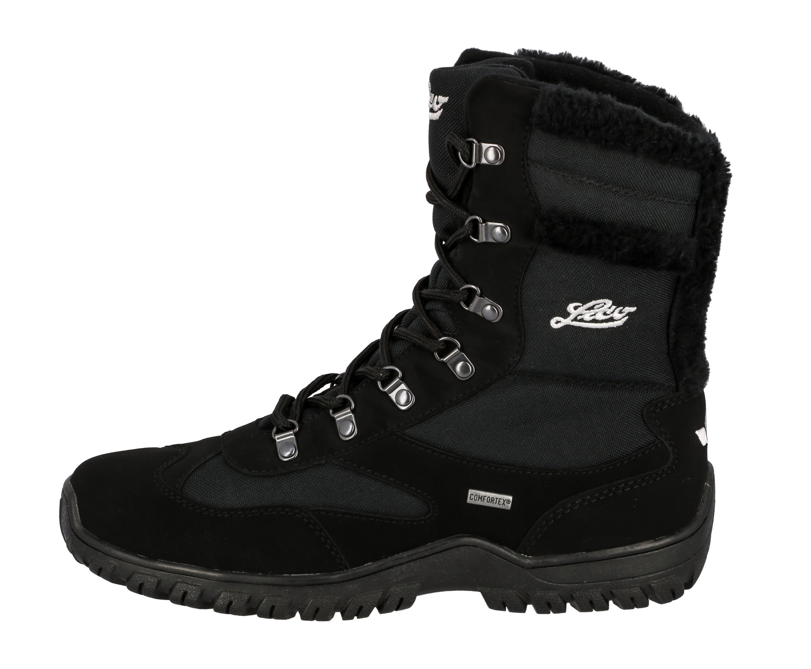 Laarzen - winter - dames - Saskia - waterdicht, gevoerd - zwart 2/6