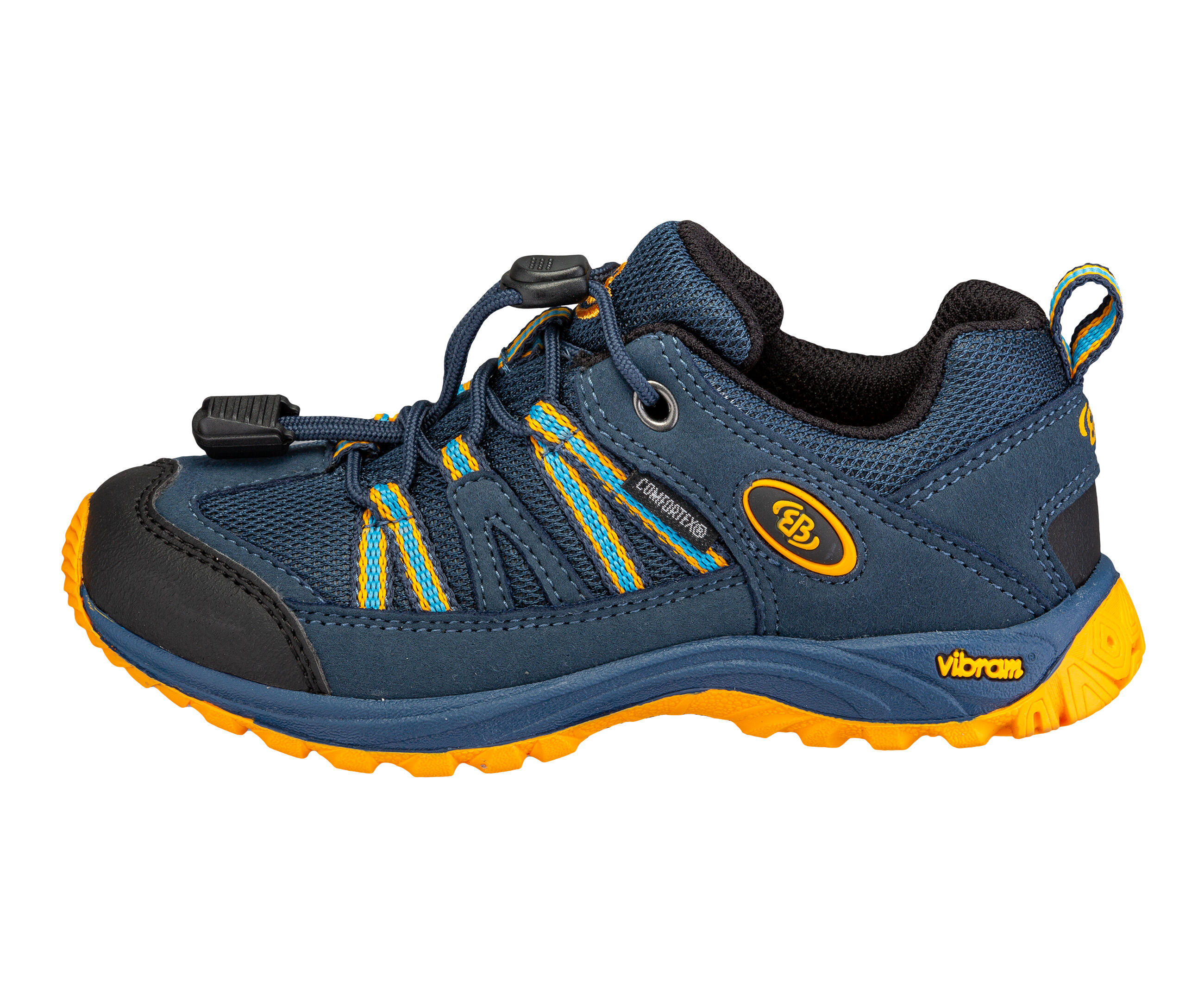 Brütting Ohio Low Boys' Outdoor Shoe, Blue Waterproof Nylon 2/5
