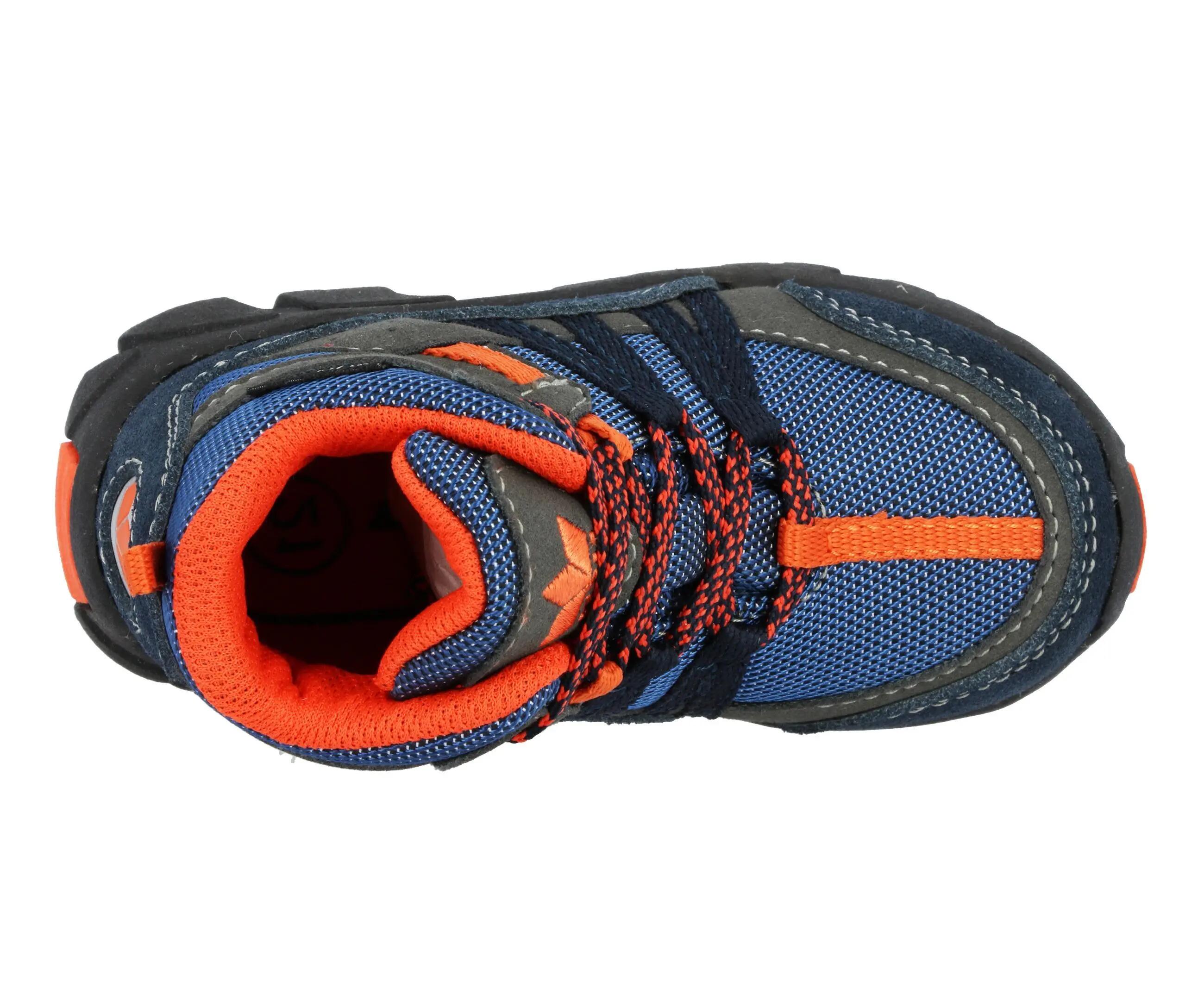 Chaussures - randonnée - garçons - imperméables, respirantes - bleu foncé 5/6