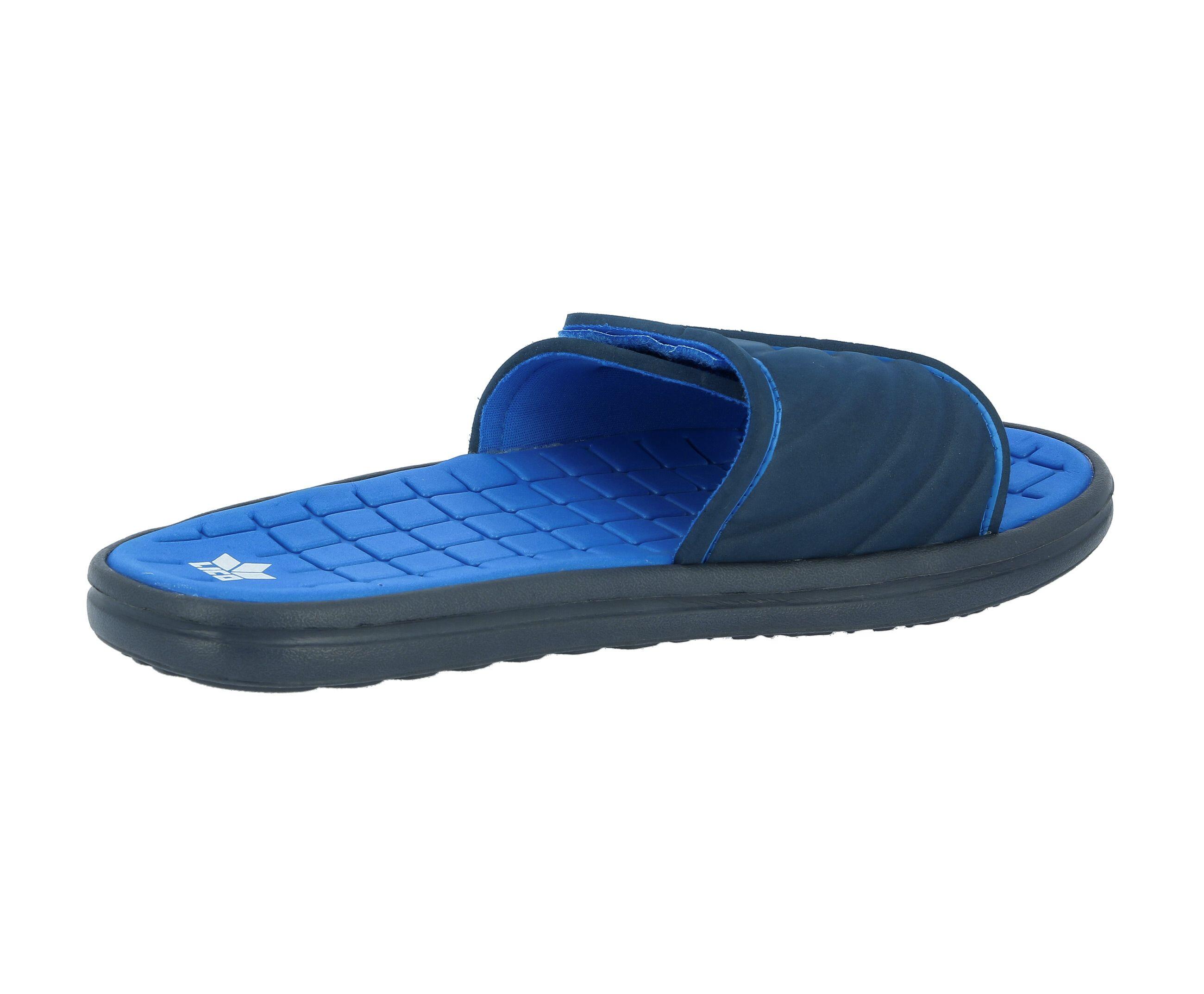 LICO Barracuda V Men's Bath Sandal blue synthetic velcro 4/5