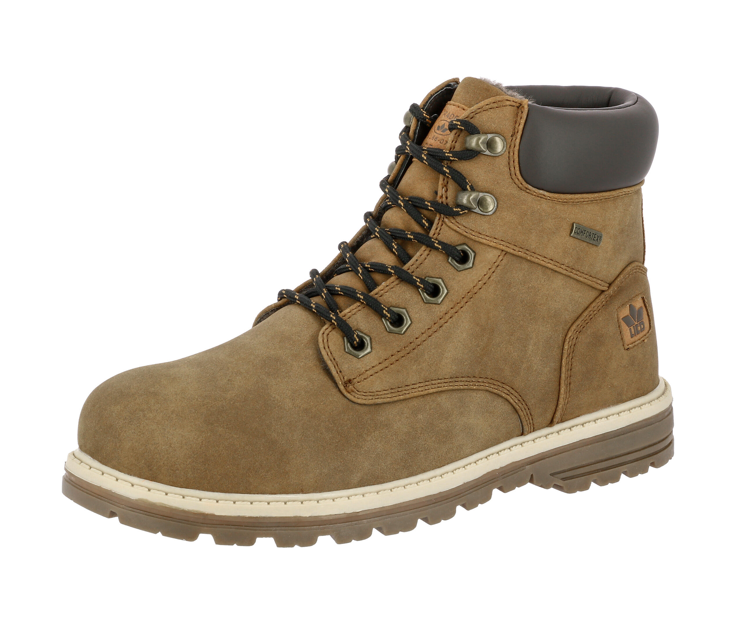 LICO LICO Trelleborg Waterproof Men's Boots, Synthetic Brown