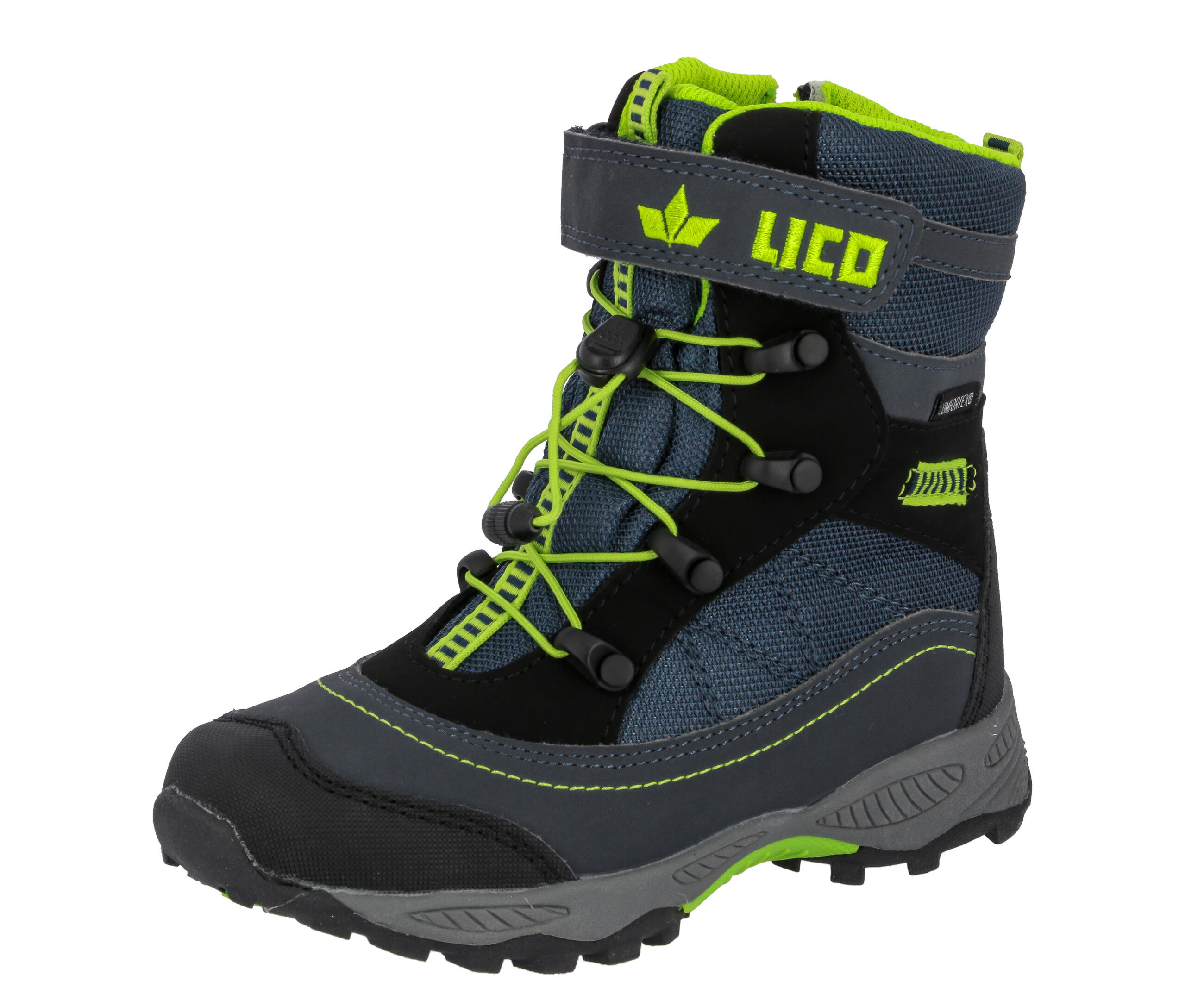 LICO LICO Sundsvall VS Winter Boots Boys Nylon Waterproof BLUE