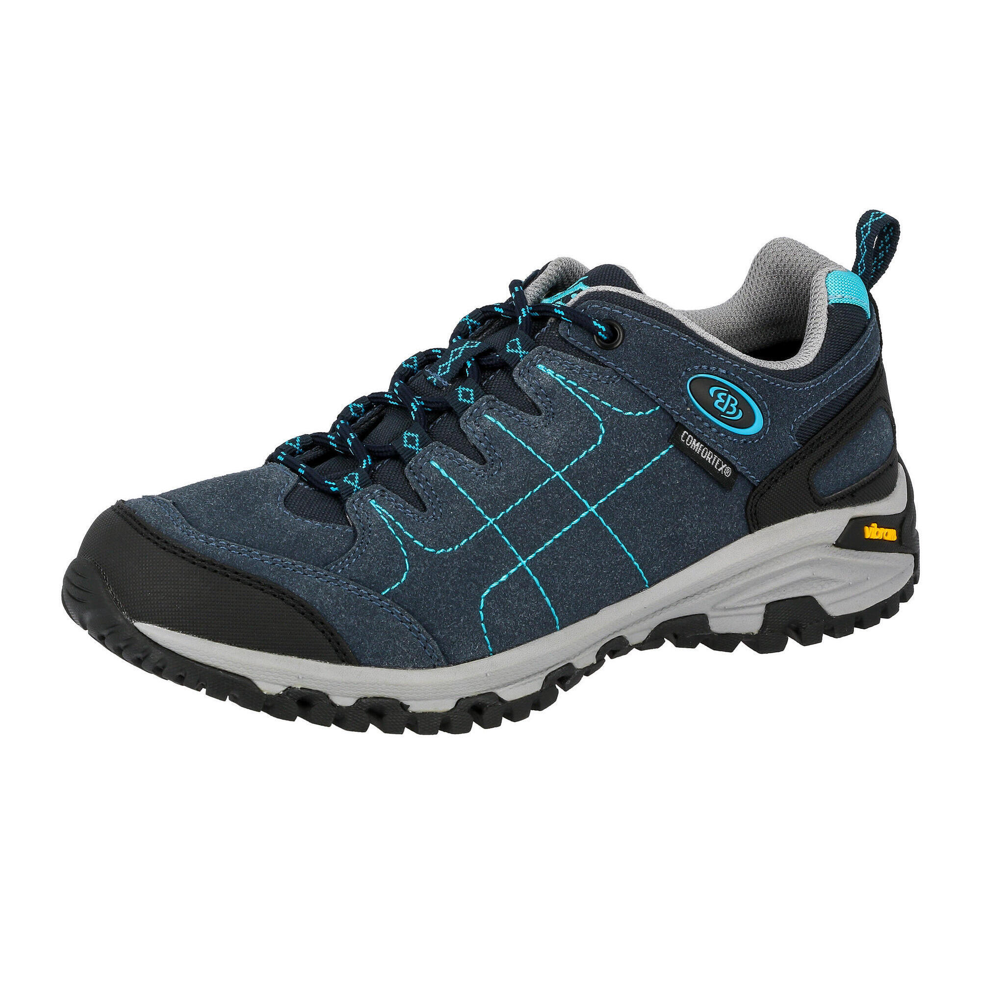 Brütting - Chaussure D'Accès Imperméable Et Respirant Femmes Brütting Mount Shasta Low - Chaussures De Sport - Bleu - 40 - Decathlon