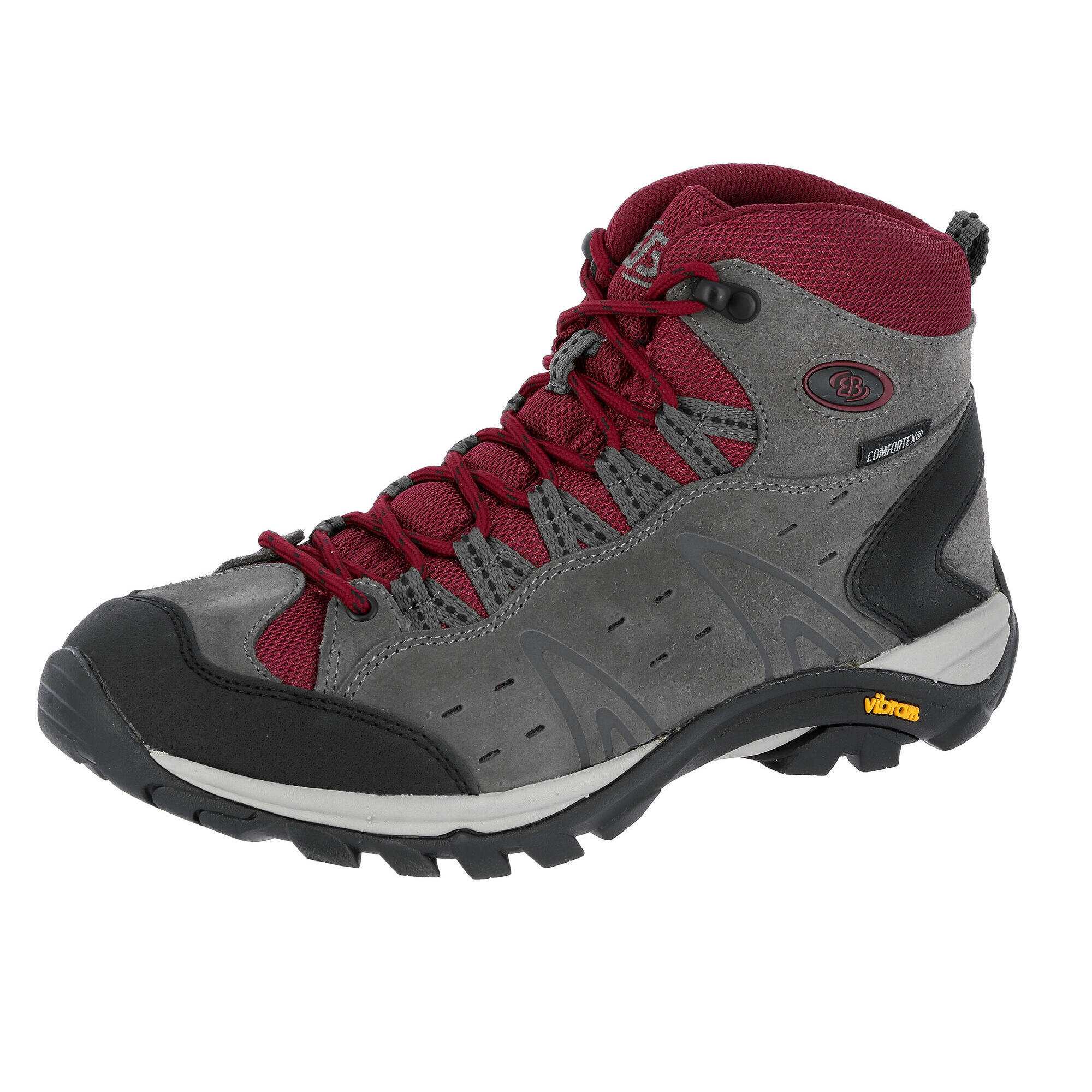 Brütting - Chaussure De Randonnée Imperméable Et Respirant Femmes Brütting Mount Bona High - Chaussures De Sport - Gris - 42 - Decathlon