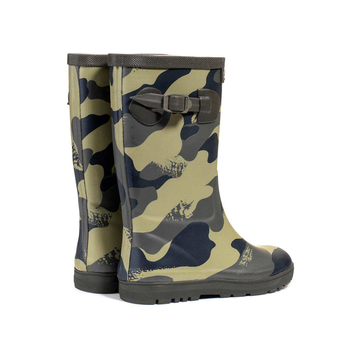 Botte de pluie WOODY-POP PT Unisexe Enfant Imprimée Camouflage 3/4